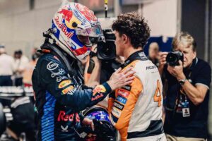 Max Verstappen e Lando Norris